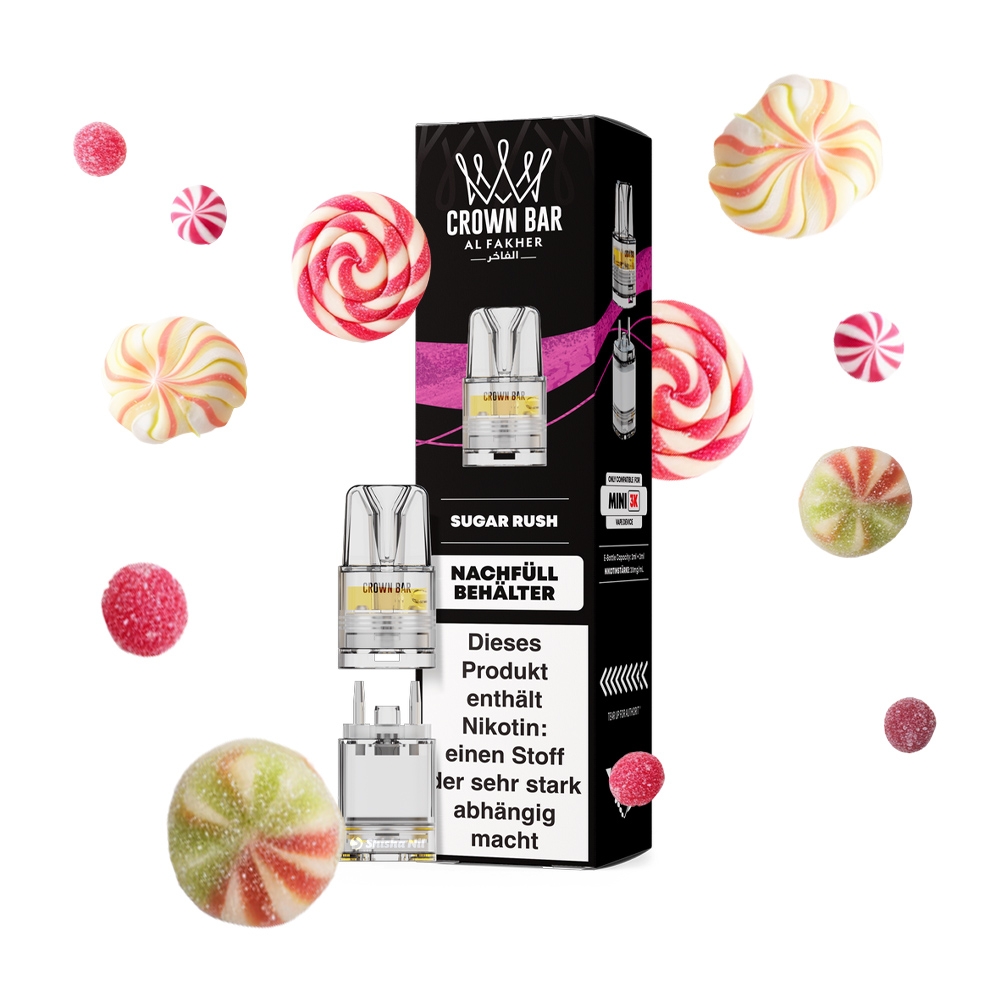 Al Fakher Mini Pods 3000 - Sugar Rush