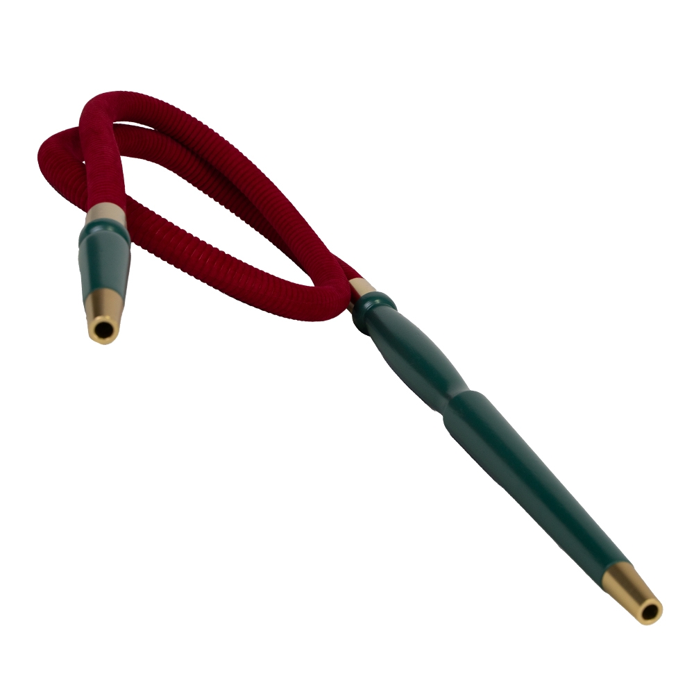 Efendi Kastanienholz Lederschlauch - Rot/Grün