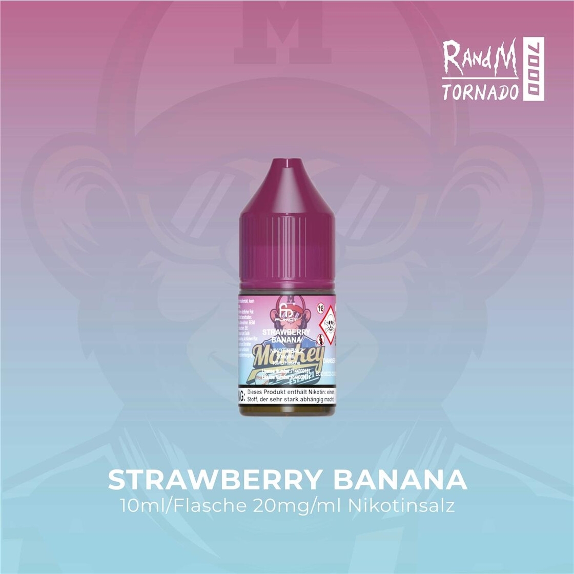 RandM Tornado Liquid 20mg - Strawberry Banana 