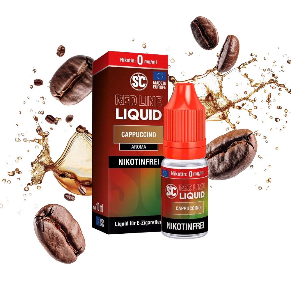 SC Red Line Liquid 0mg - Cappuccino