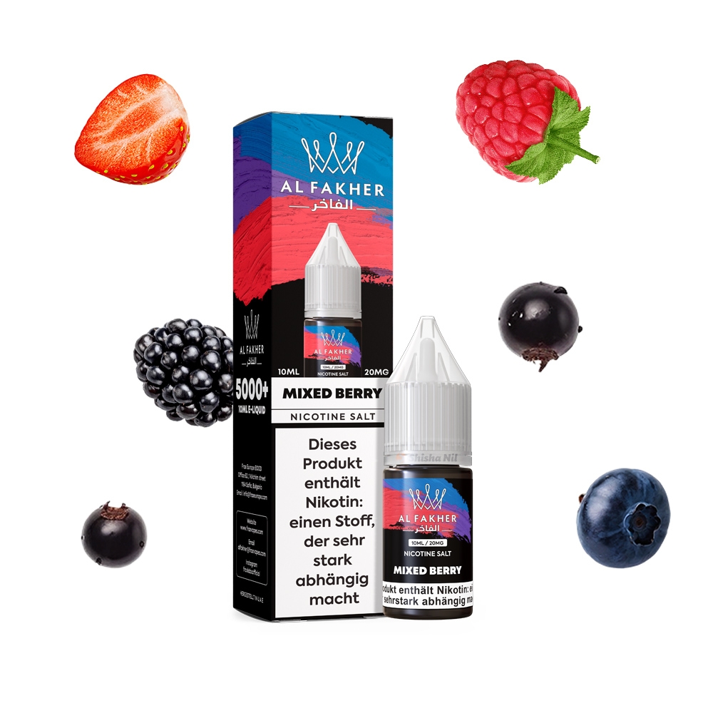 Al Fakher Liquid 20mg - Mixed Berry