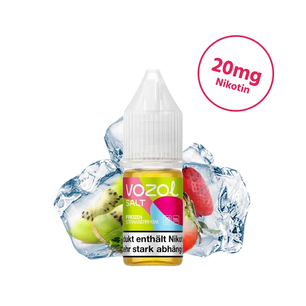 Vozol Liquid Nic Salt 20mg - Frozen Strawberry Kiwi
