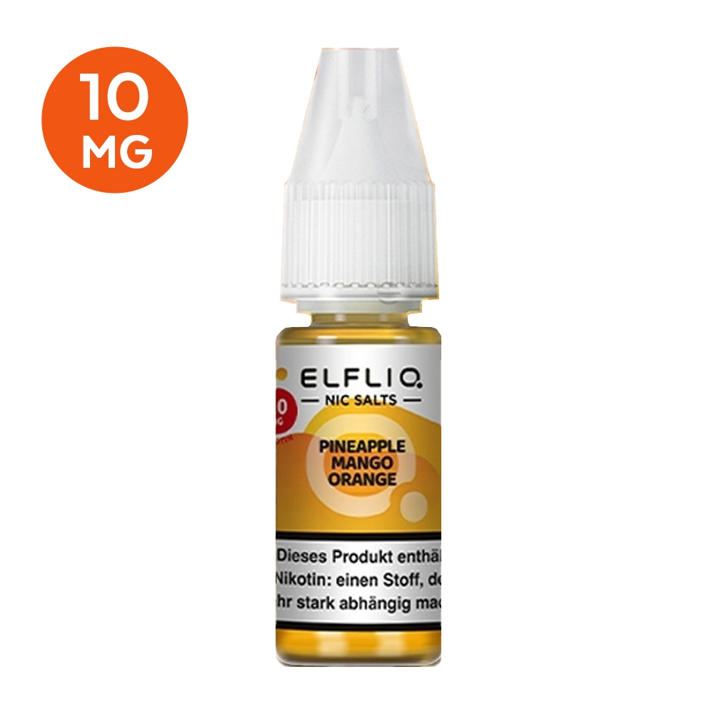 ELFLIQ Nikotinsalz Liquid 10mg - Pineapple Mango Orange