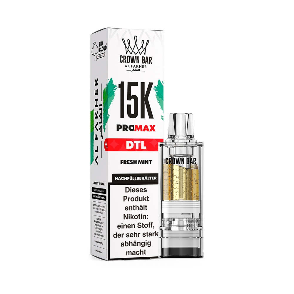 Al Fakher 15K V2 Pod 8ml – Fresh Mint