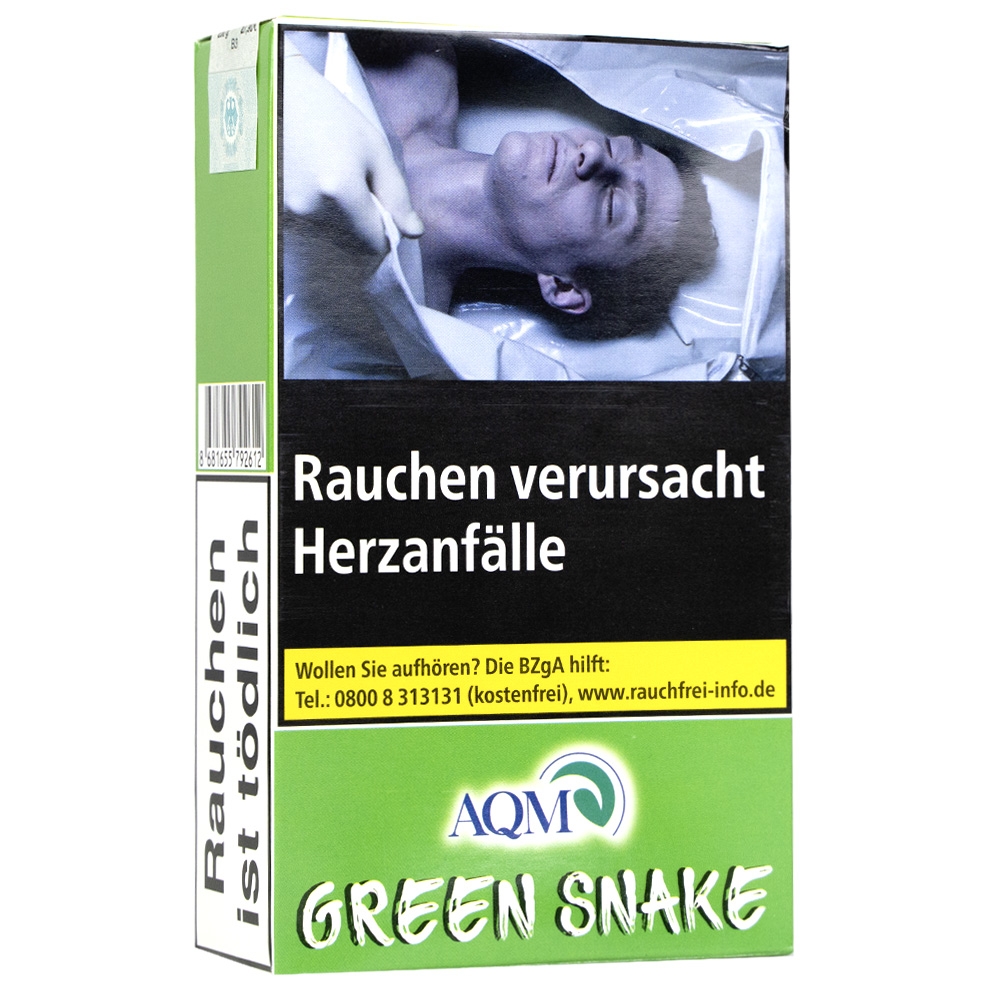 Aqua Mentha Premium Tobacco 200g - Green Snake (5)