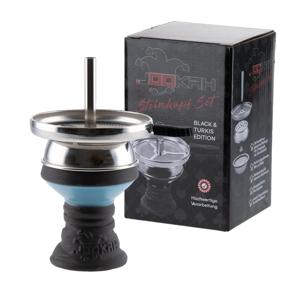 Jookah Steinkopf Set - Türkis