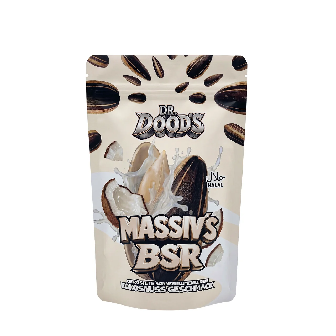 Dr. Doods Massiv`s BSR Sonnenblumenkerne 100g - Kokosnuss