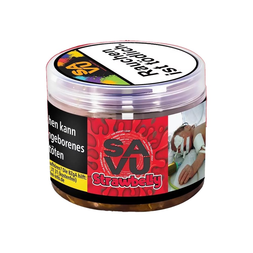 Savu Premium Tobacco 200g - Strawbelly