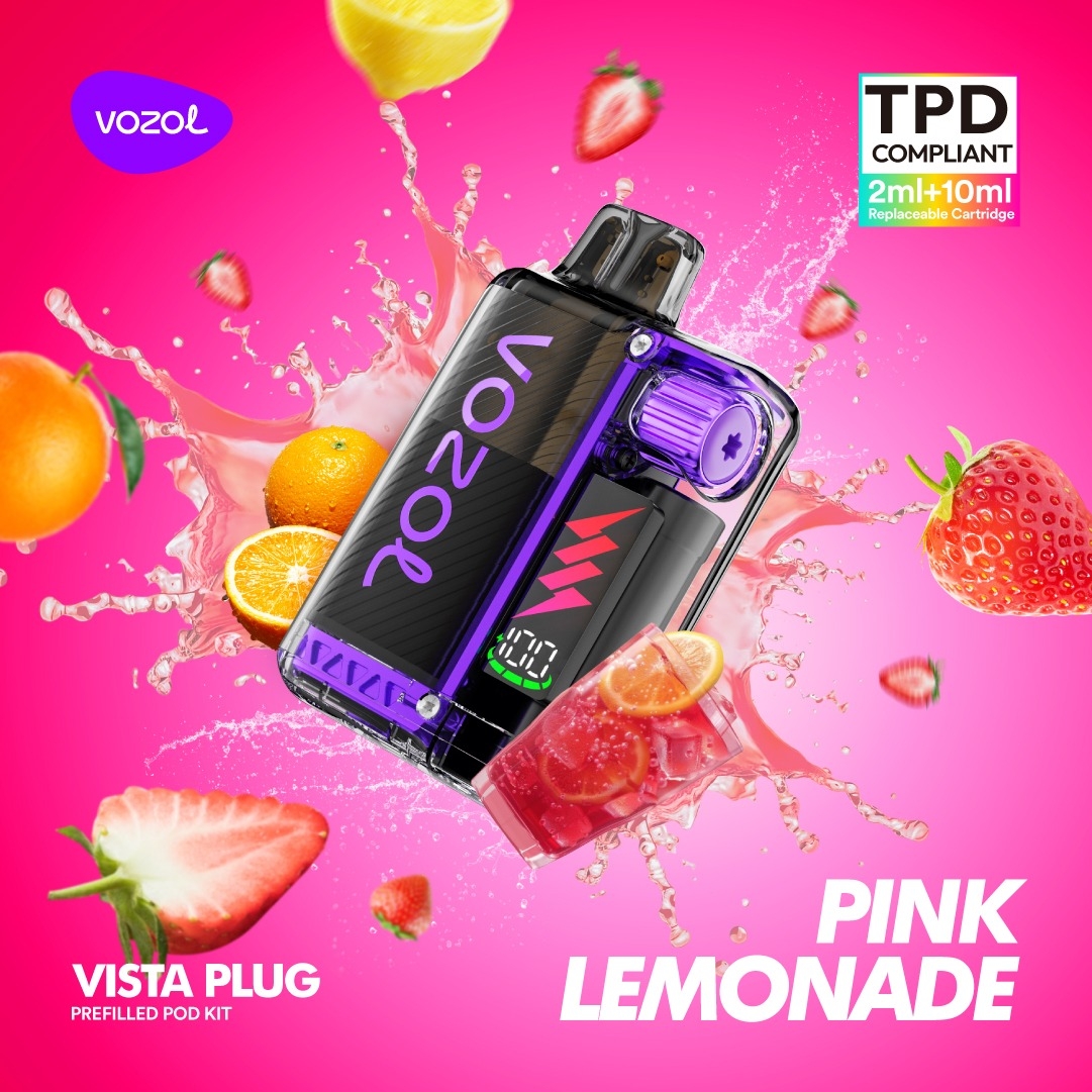 Vozol Vista Plug Starterkit 15000 - Pink Lemonade