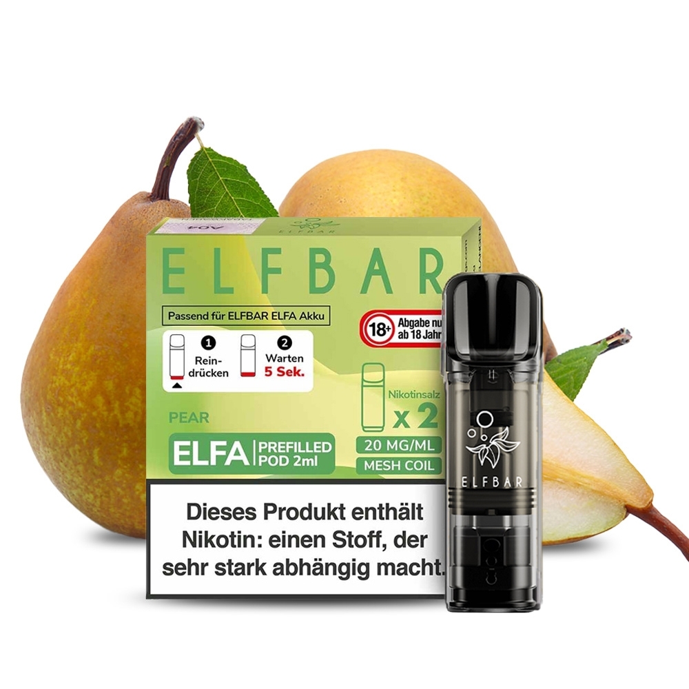 Elfbar ELFA POD (2stk) - Pear 20mg
