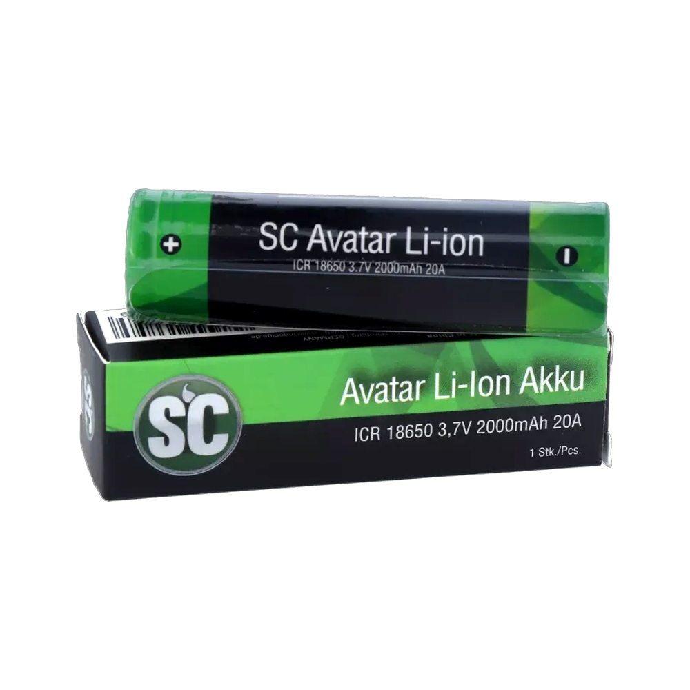 SC 18650 Akku 2000mAh - 3,7V