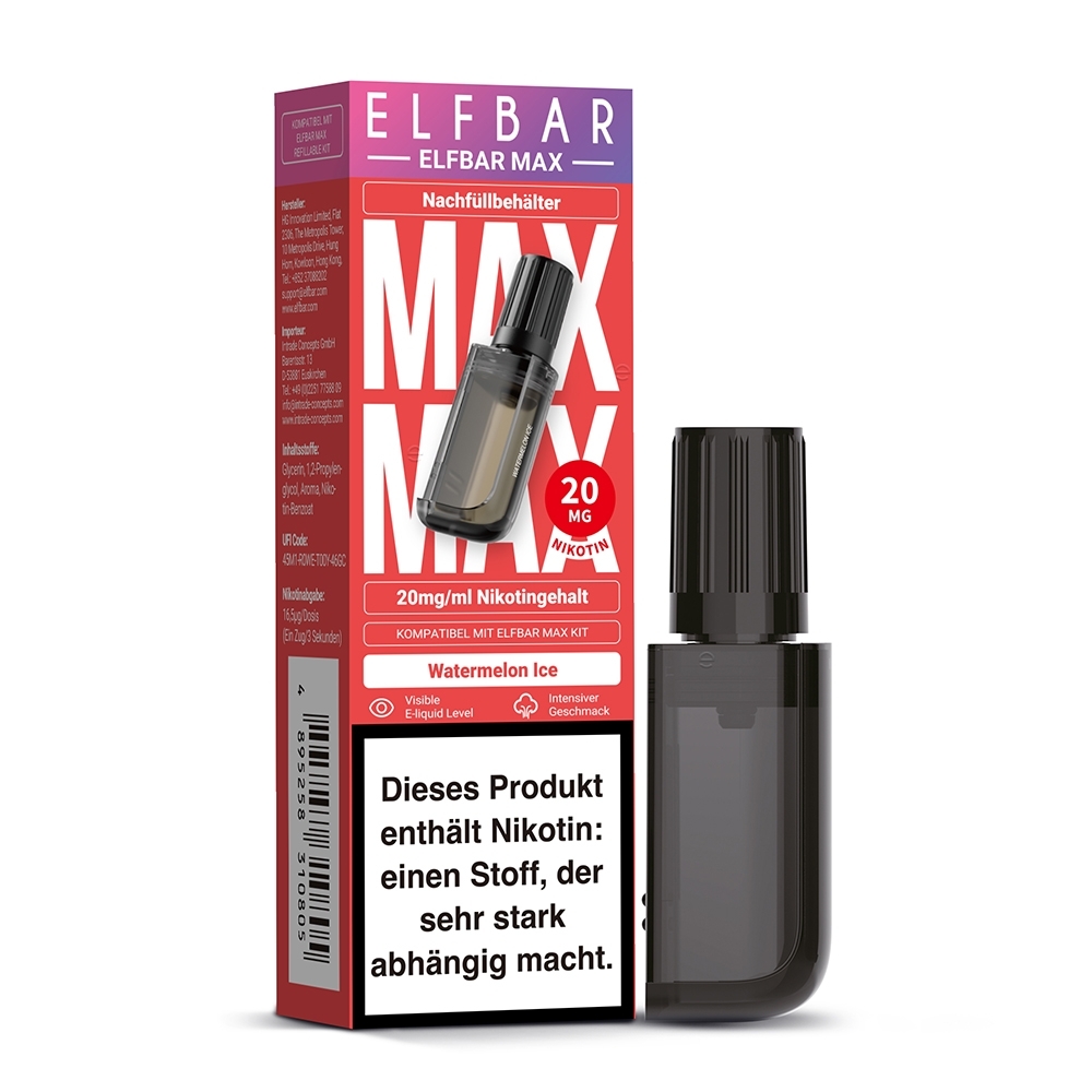 Elfbar Max Pod - Watermelon Ice 