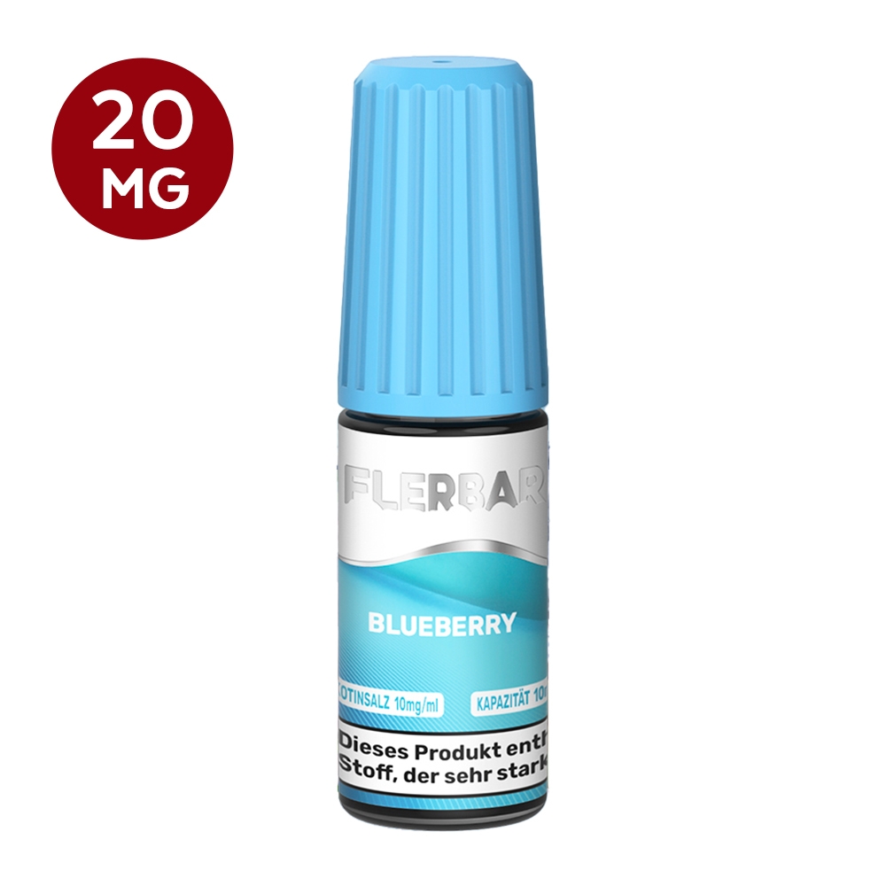 Flerbar E-Liquid 20mg  - Blueberry 