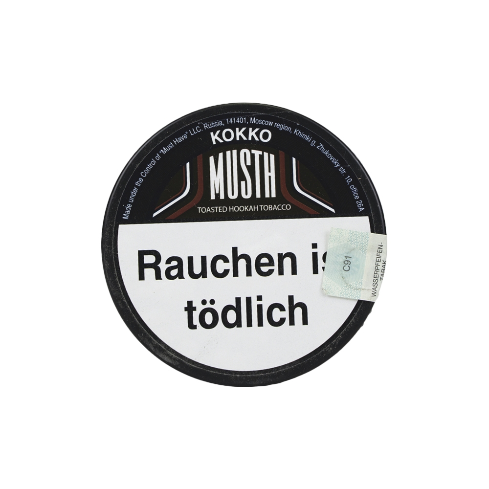 MustH Tobacco 125g - Kokko