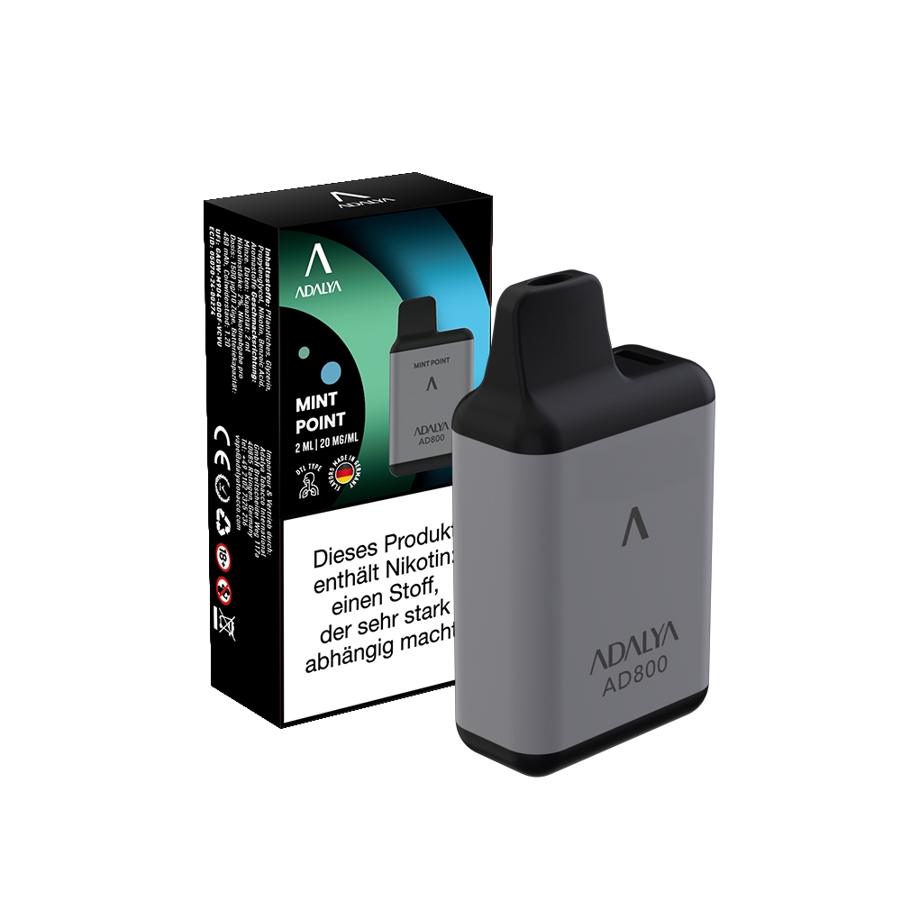 Adalya AD800 Vape - Mint Point 20mg