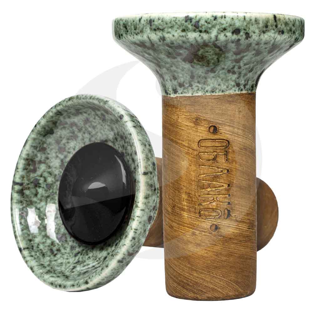Oblako Flow Phunnel Glazed - Black on Pistachio