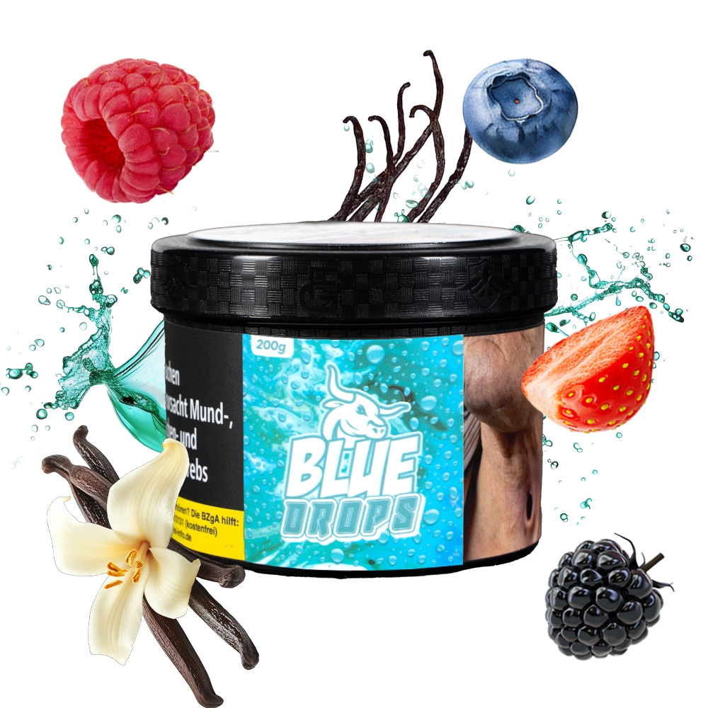 True Passion Tobacco 200g - Blue Drops