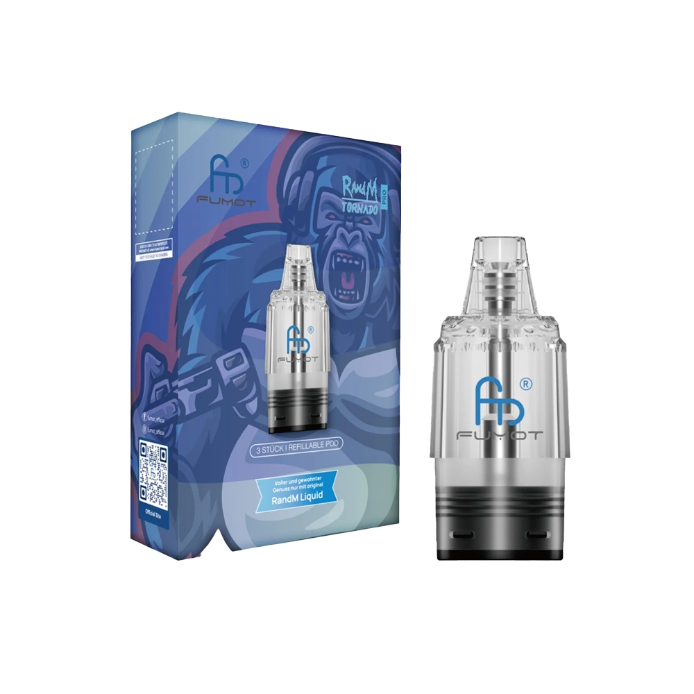 RandM Tornado Pro Refillable Pod - 8ml (3 Stk.)