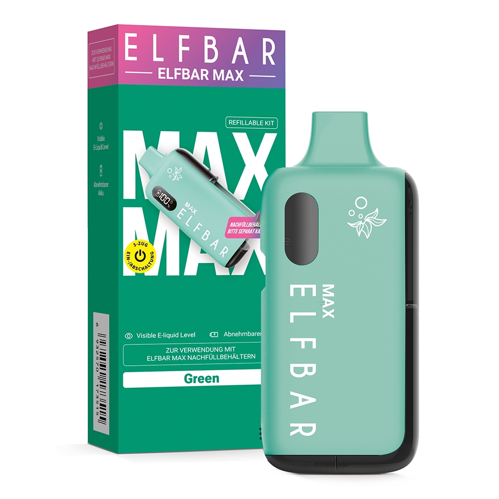 Elfbar Max Basisgerät - Green 