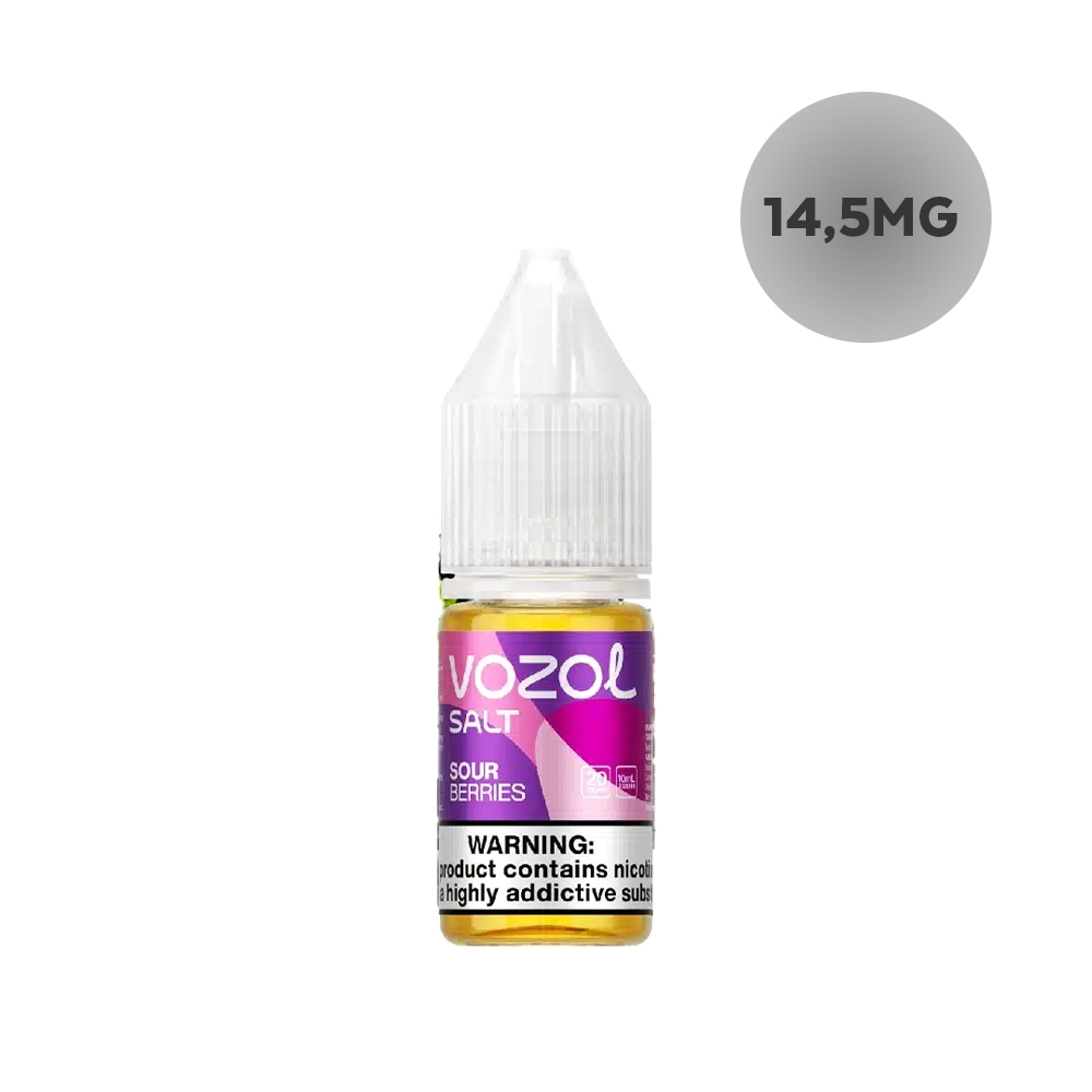 Vozol Liquid Nic Salt 14,5mg - Sour Berries