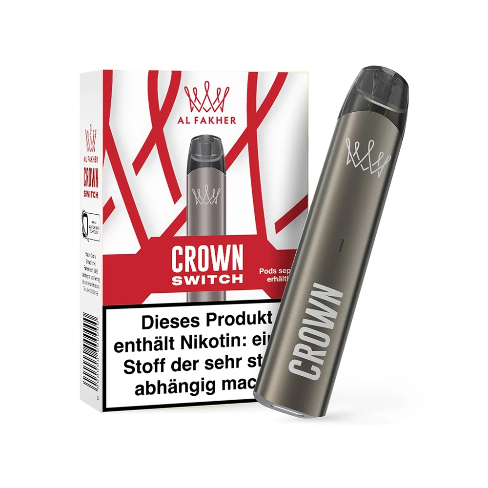 Al Fakher Crown Switch Basisgerät - Shadow Chrome