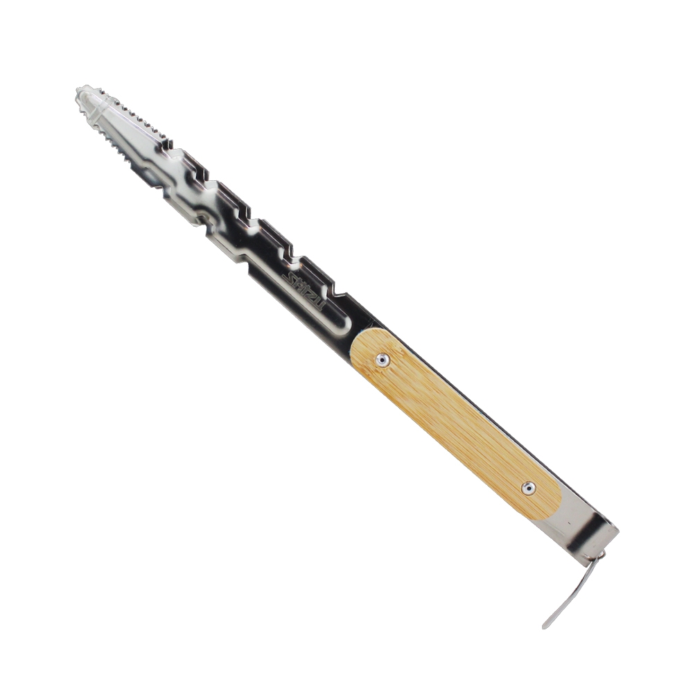 ShiZu - Kohlezange Bamboo - Holzgriff