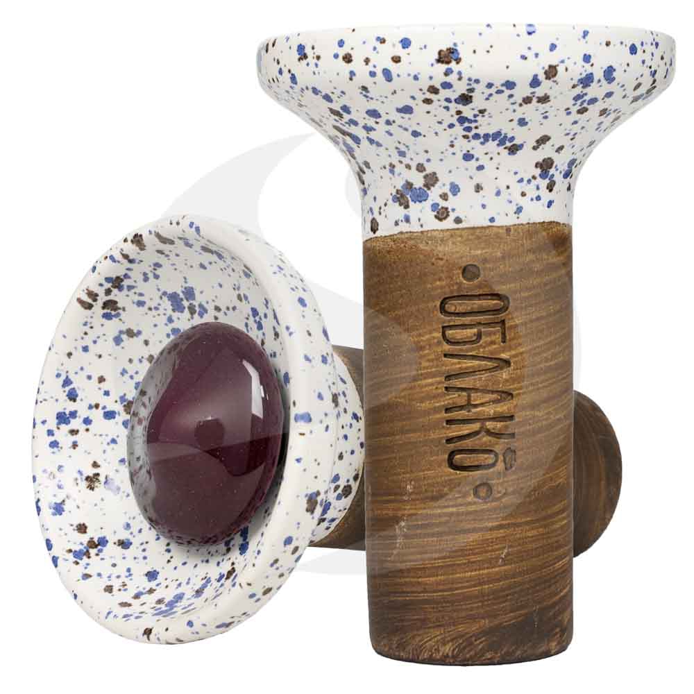 Oblako Flow Phunnel Glazed - Burgundy on Meteorite