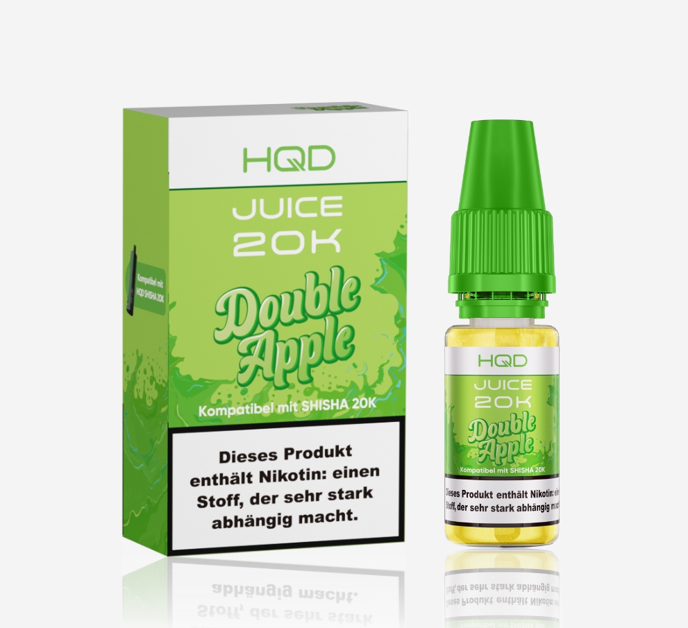 HQD Juice 20K Liquid - Double Apple 3mg