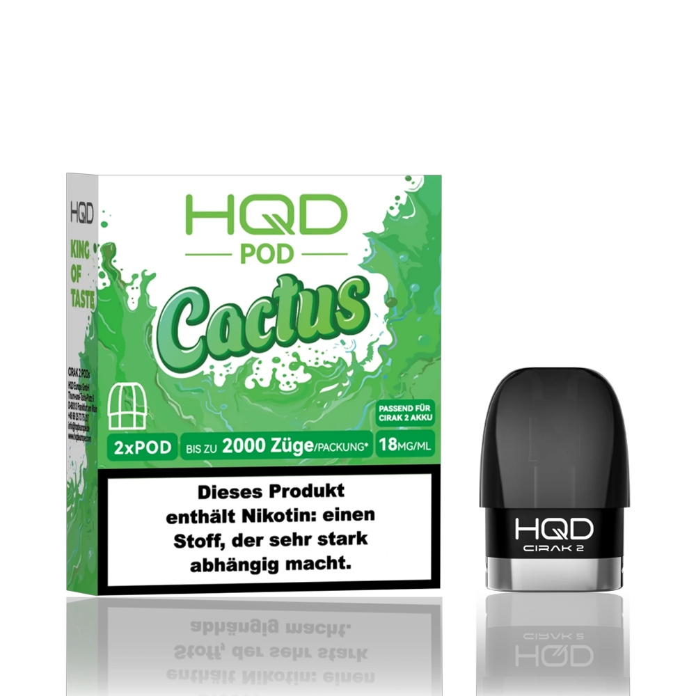 HQD Cirak 2 - Cactus - Pod (2er Pack)