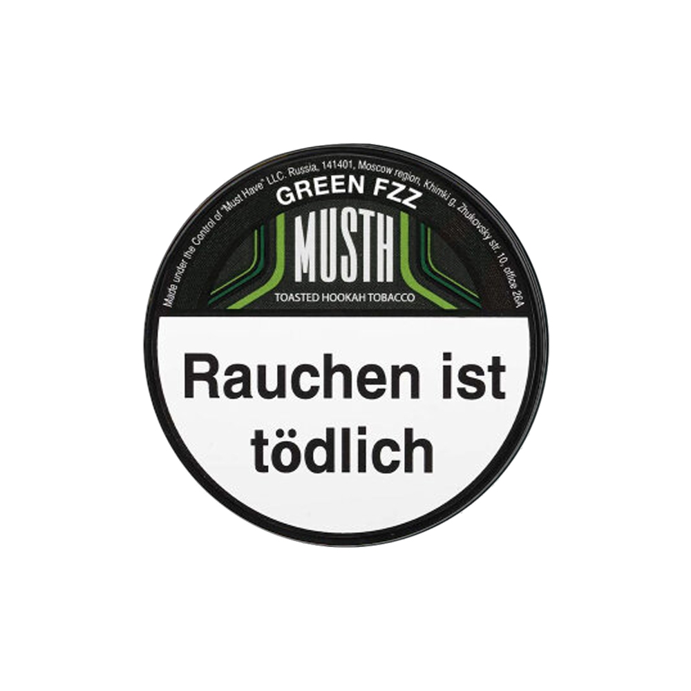 MustH Tobacco 125g - Green Fzz