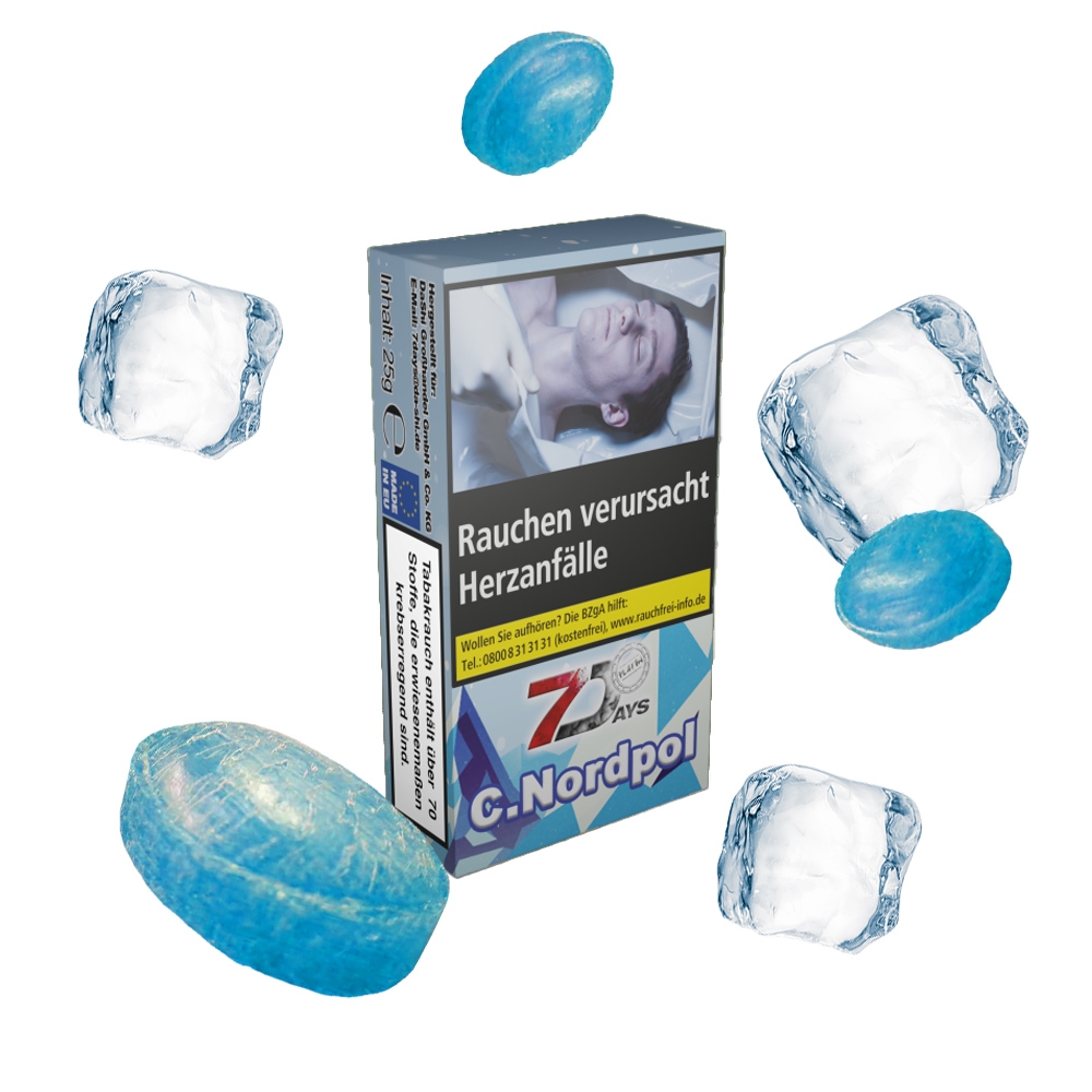 7 Days Tabak Platin 25g - C.Nordpol
