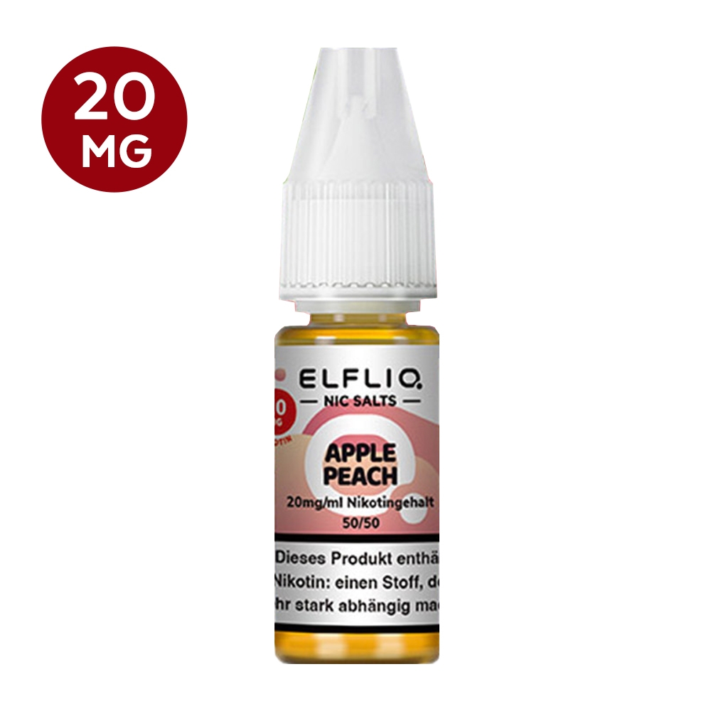 ELFLIQ Nikotinsalz Liquid 20mg - Apple Peach