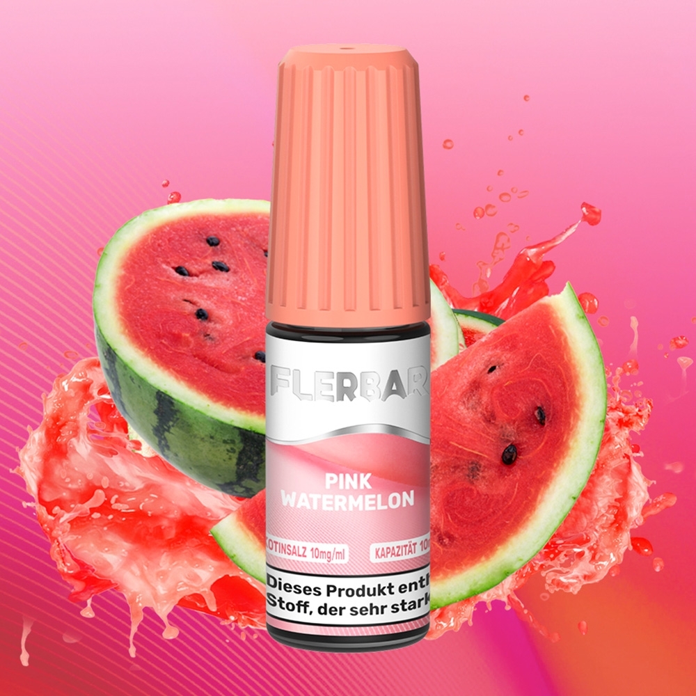 Flerbar E-Liquid 10mg - Pink Watermelon 