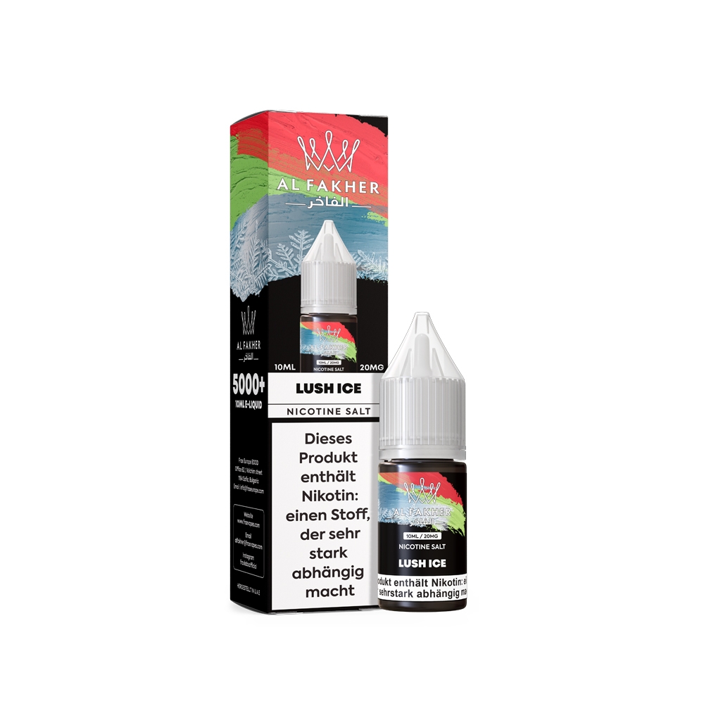 Al Fakher Liquid 20mg - Lush Ice Al Fakher Liquid 20mg - Lush Ice