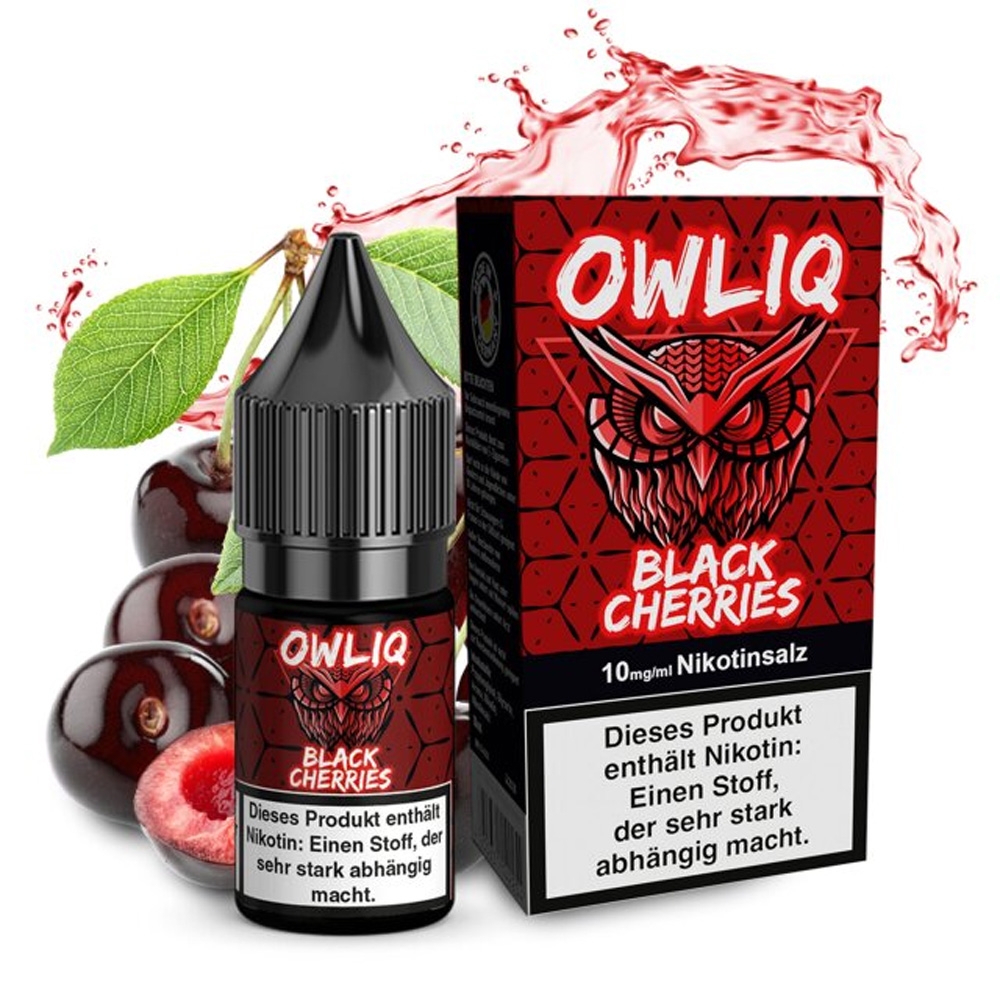 Owliq 10mg - Black Cherries 