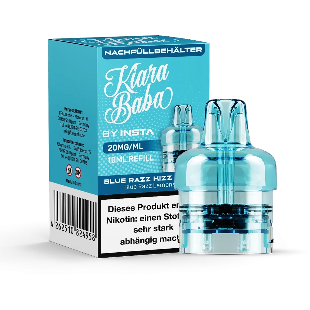 Kiara Baba POD 20mg - Blue Razz Kizz Lemon