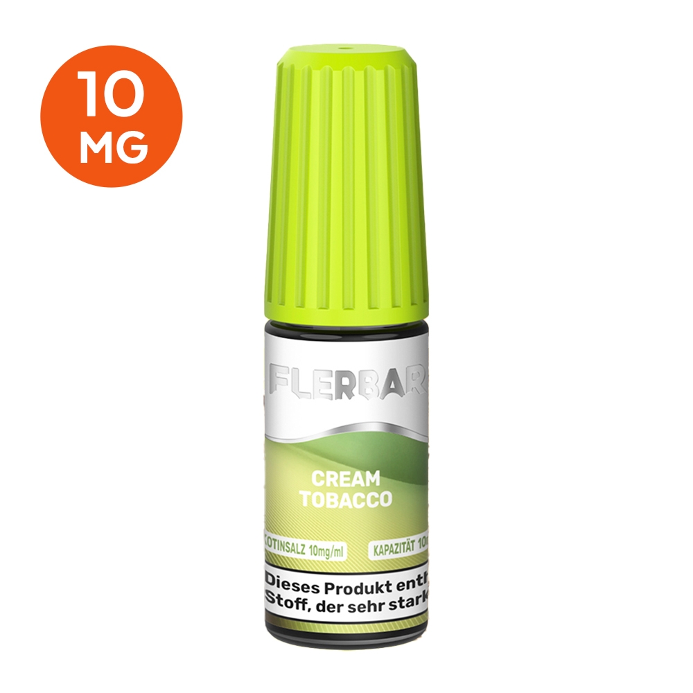 Flerbar E-Liquid 10mg - Cream Tobacco 