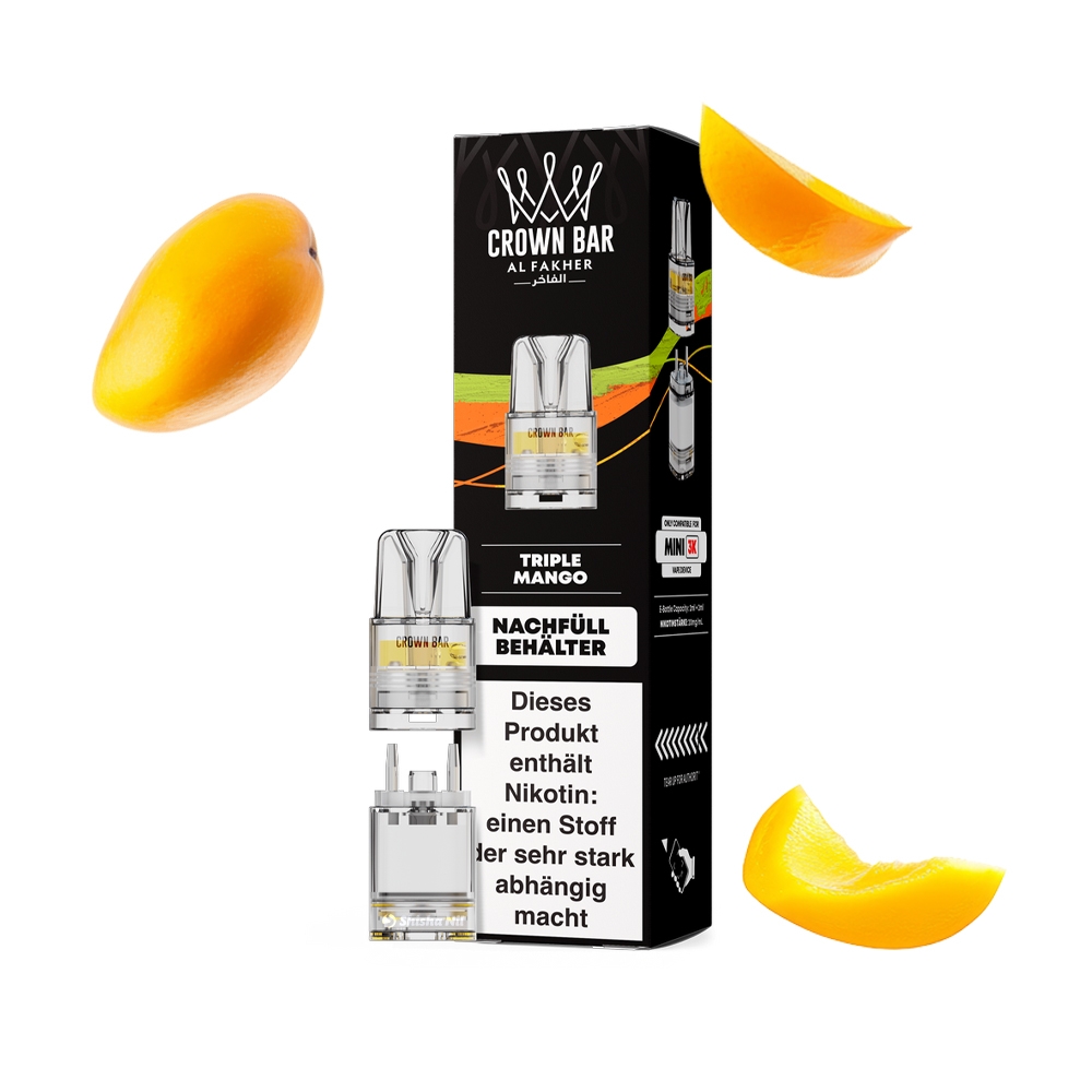 Al Fakher Mini Pods 3000 - Triple Mango