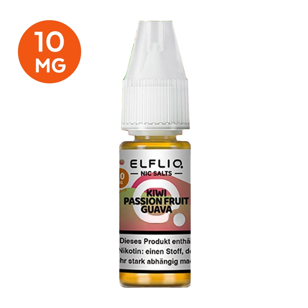 ELFLIQ Nikotinsalz Liquid 10mg - Kiwi Passion Fruit Guava