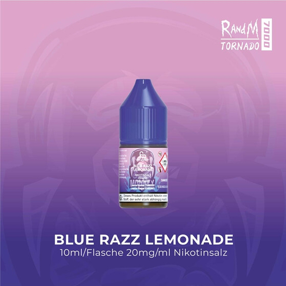 RandM Tornado Liquid 20mg - Blue Razz Lemonade 