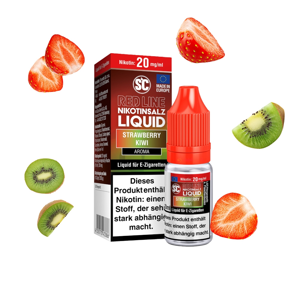 SC Red Line Nikotinsalz Liquid 20mg - Strawberry Kiwi