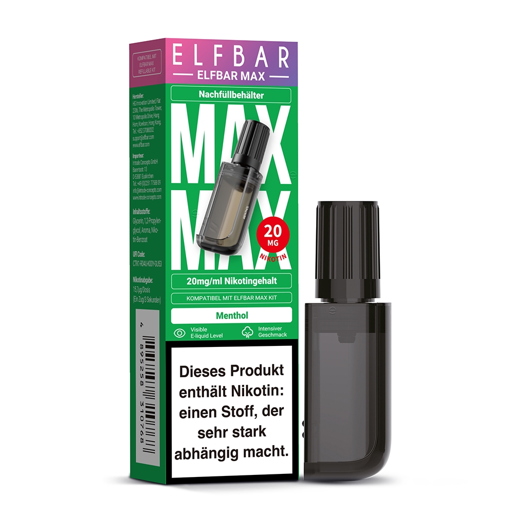 Elfbar Max Pod - Menthol