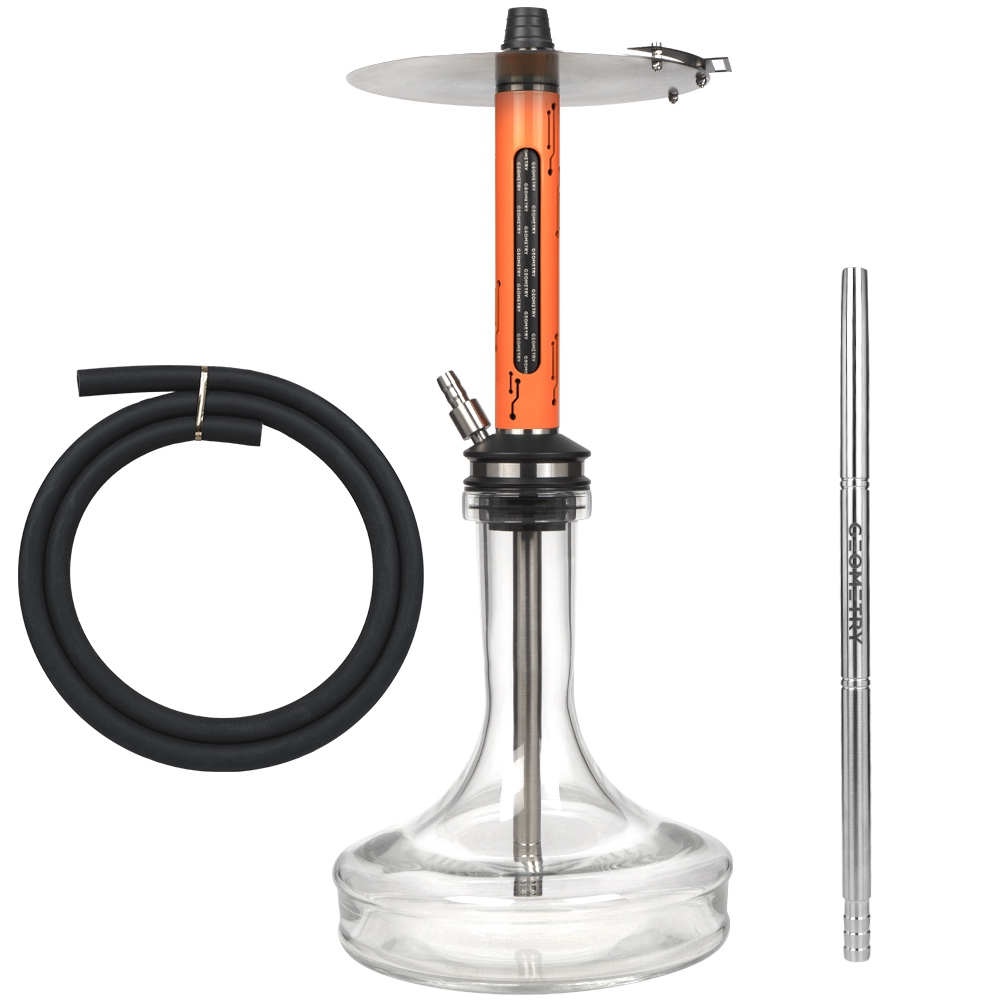 Geometry Hookah Techno - Orange