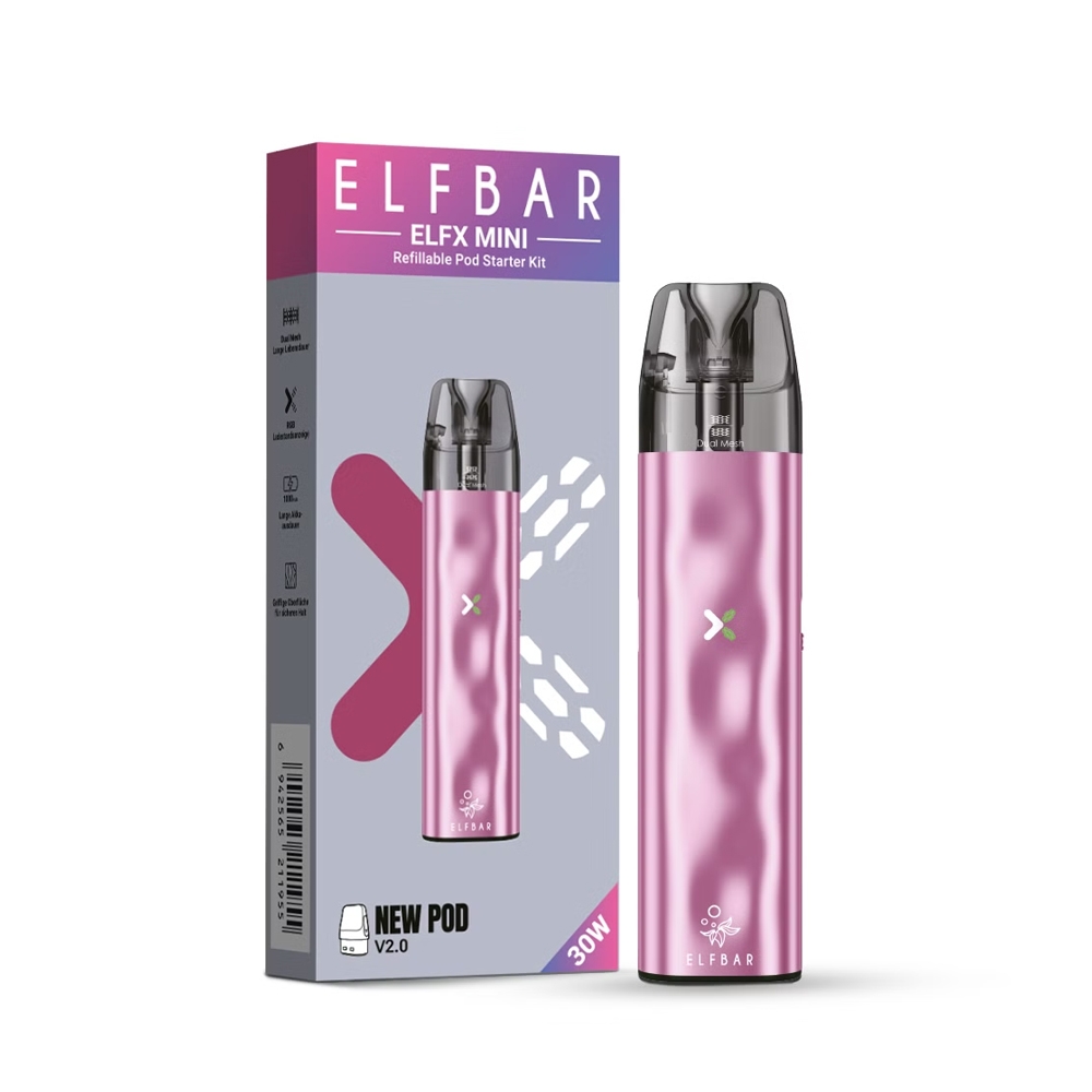 Elfbar ELFX Mini Refillable Kit - Pink