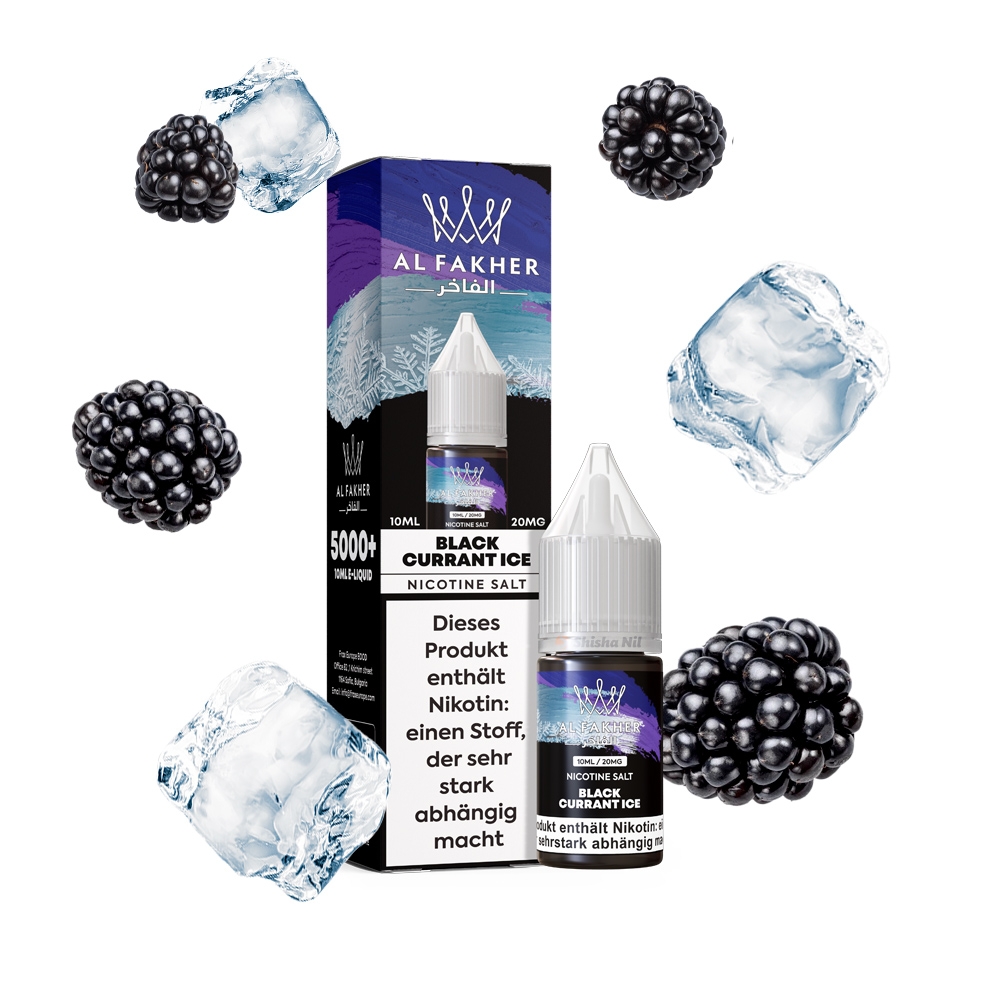 Al Fakher Liquid 20mg - Blackcurrant Ice