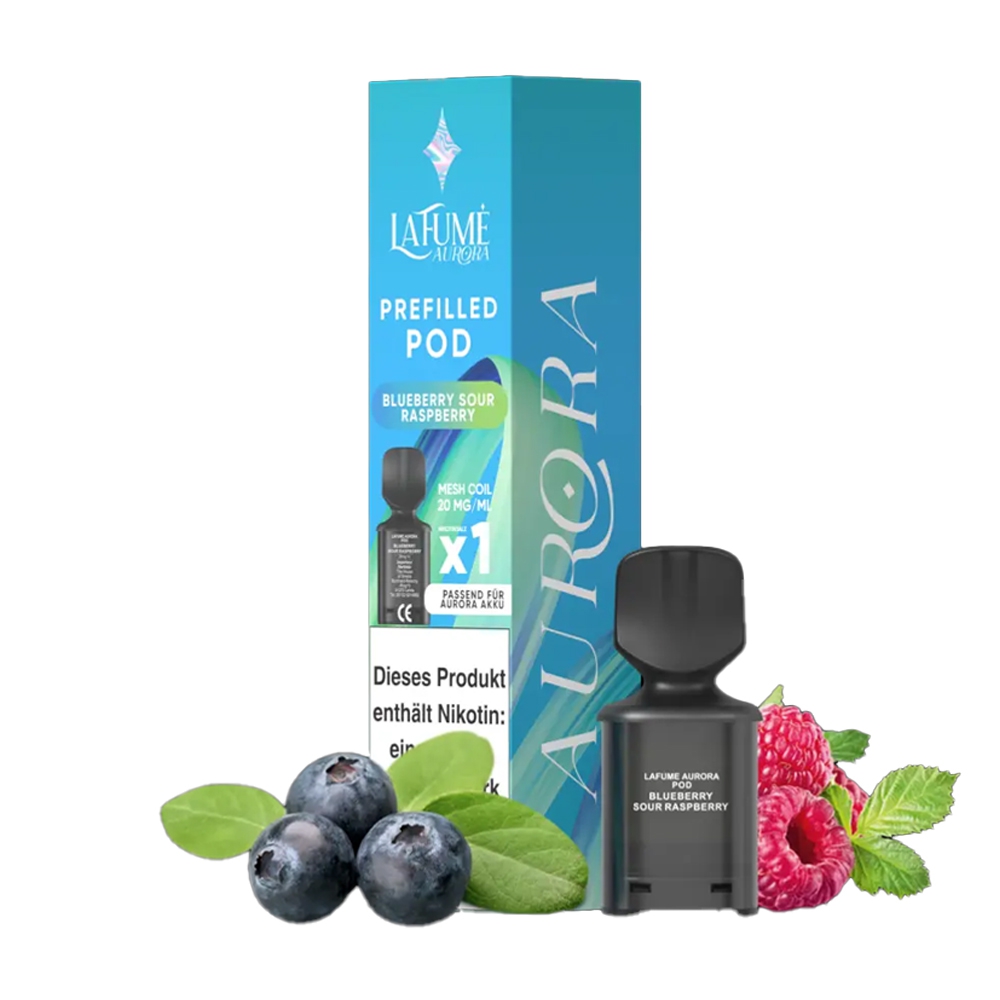 La Fume Aurora POD (1 stk) - Blueberry Sour Raspberry 20mg