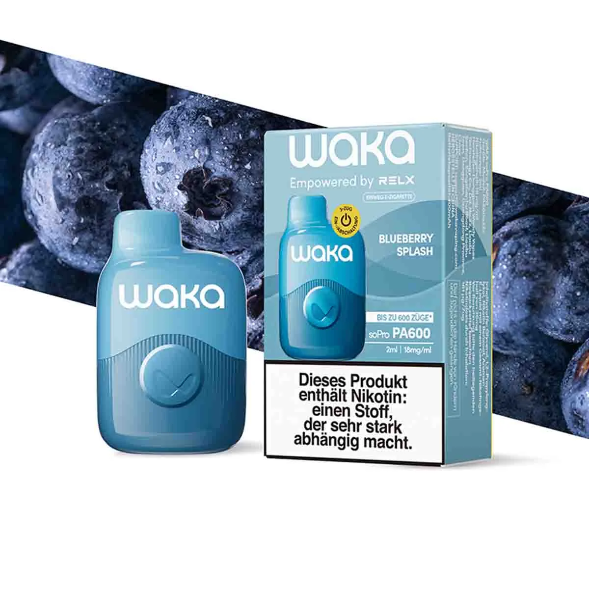 Waka soPro PA600 Vape - Blueberry Splash