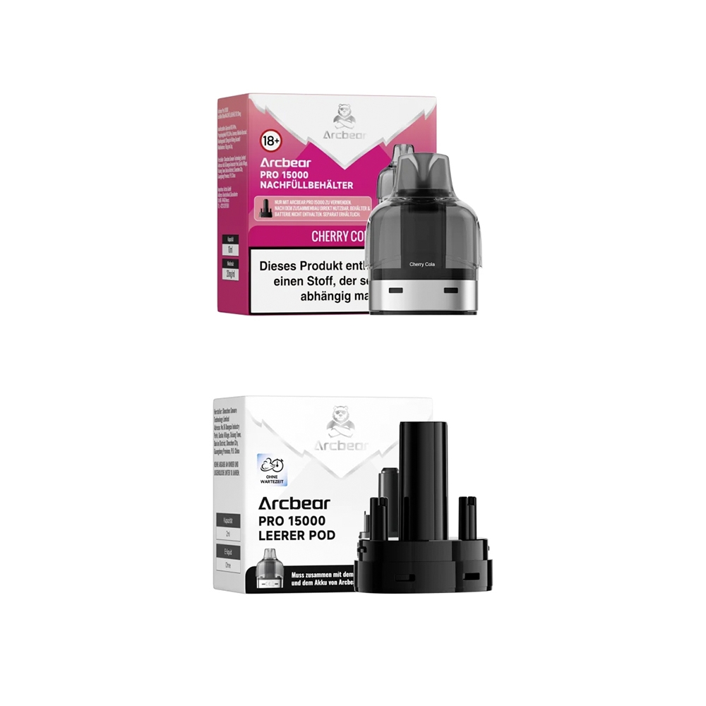 Arcbear Pro 15000 Pod + Verdampfer - Cherry Cola Ice