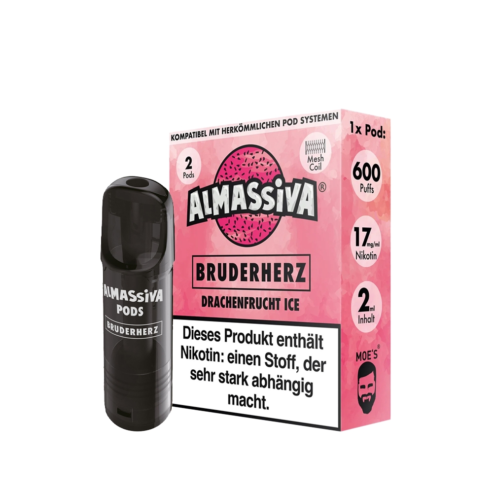 Almassiva POD (2stk) - Bruderherz 17mg