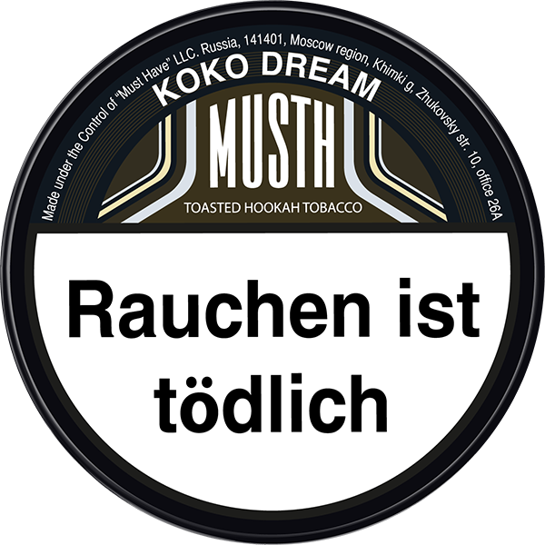 MustH Tobacco 125g - Koko Dream